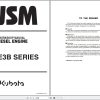 Kubota Engine SM E3B SERIES Workshop Manual 9Y111 00133 1