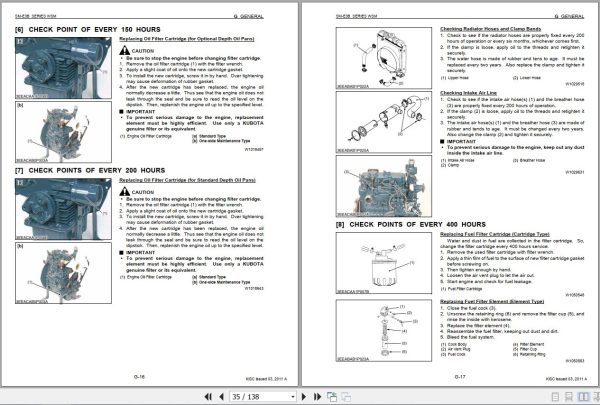 Kubota Engine SM E3B SERIES Workshop Manual 9Y111 00133 2