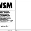 Kubota Engine Z442 BE Z482 BE D662 BE D722 BE Workshop Manual 97897 0116A 1
