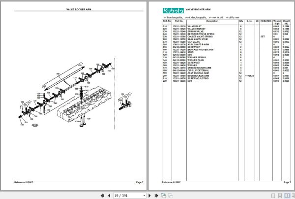 Kubota Excavators KH 191 Parts Manual 2
