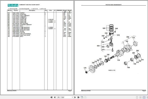 Kubota Excavators KX91 3 Parts Manual 2