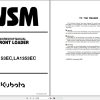 Kubota Front Loader LA1153EC LA1353EC Workshop Manual 9Y111 02460 1