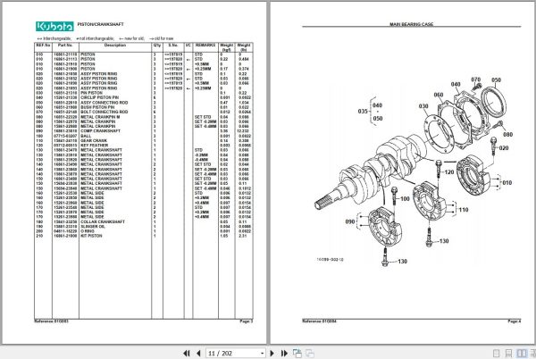 Kubota Front Mower G1900 S Parts Manual 2