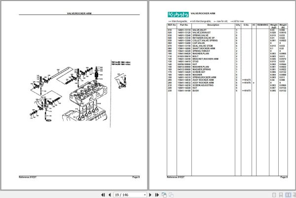 Kubota Front Mower G6200H Parts Manual 2
