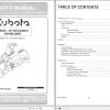Kubota Fun Connect Snowblower GR2846A 46 inch Owners Manual 77700 03964 1
