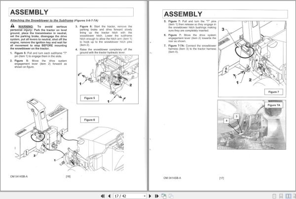 Kubota Fun Connect Snowblower GR2846A 46 inch Owners Manual 77700 03964 2
