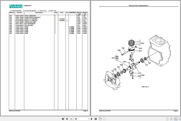 Kubota Generator Av4500 3Y USA Parts Manual 2