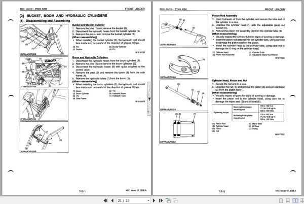 Kubota Loader LA210 1 Operator Manual 2