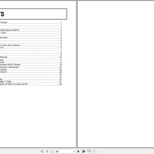 Kubota Loader LA514 Assembly Instructions 1