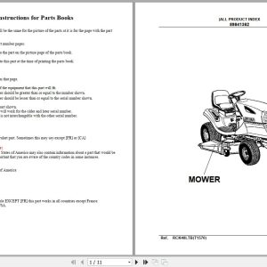 Kubota Mowers RCK40LTBT1570 Parts Manual 1