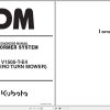 Kubota Reformer System V1505 T E4 Diagnostic Manual 9Y110 04120 1