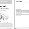 Kubota Rotary Broom V5266 66 Owners Manual 77700 07666 1