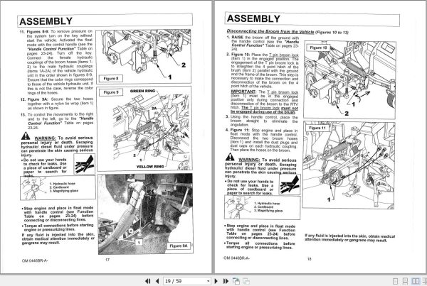 Kubota Rotary Broom V5266 66 Owners Manual 77700 07666 2