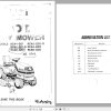 Kubota Rotary Mower RC44 G17 to RC60 G20 Operators Manual 76505 7111 7 1