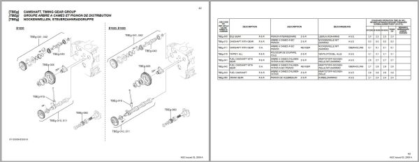 Kubota Tractor B1220 B1620 B1820 Flat Rate Schedule 9Y112 00840 2