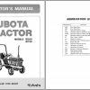 Kubota Tractor B1550 B1750 Operators Manual 66416 6291 3 1