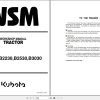 Kubota Tractor B1830 B2230 B2530 B3030 Workshop Manual 9Y111 00031 1