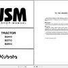 Kubota Tractor B2410 B2710 B2910 Workshop Manual 9Y011 13031 1