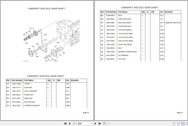 Kubota Tractor B26 Parts Manual 2