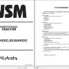 Kubota Tractor B2650 B3350 CAB Workshop Manual 9Y111 08221 1