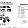 Kubota Tractor B2710 B2910 B7800 Operators Manual 6C170 6311 3 1