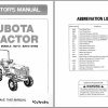 Kubota Tractor B2710 B2910 B7800 Operators Manual 6C170 6311 5 1