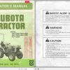 Kubota Tractor B5100 B6100 B7100 Operators Manual 66701 6291 9 1