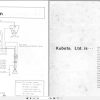 Kubota Tractor B5100 B6100 B7100 Operators Manual 66701 6291 9 3