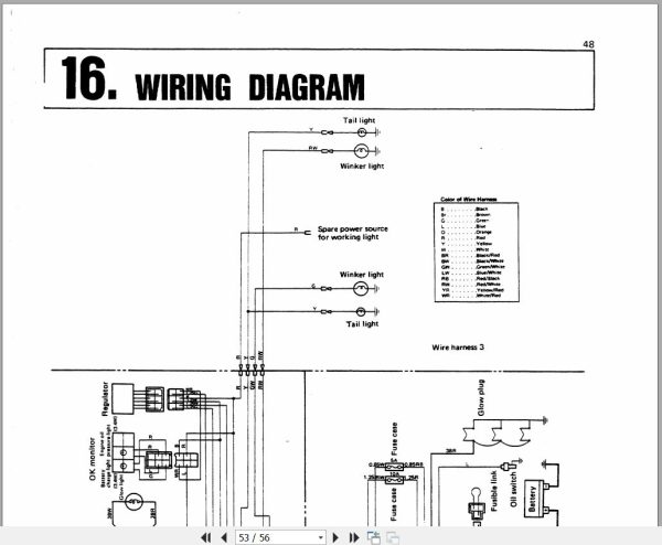 Kubota Tractor B6200 B7200 Operators Manual 67061 62914 3