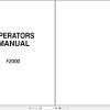 Kubota Tractor F2000 Operators Manual 1