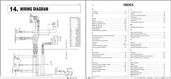 Kubota Tractor F2000 Operators Manual 3