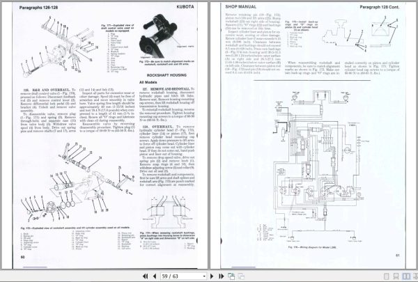 Kubota Tractor L185 to L355 Workshop Manual 3