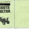 Kubota Tractor L245 L245DT Operators Manual Manual 1