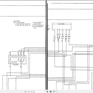 Kubota Tractor L2500F Wiring Diagram 1