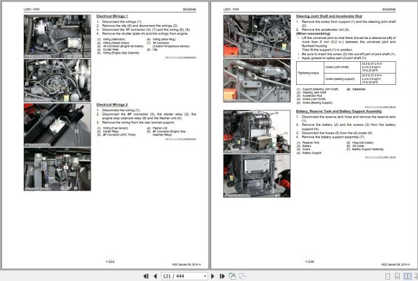 Kubota Tractor L2501 Workshop Manual 9Y111 11210 2