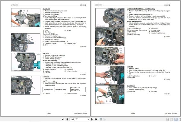 Kubota Tractor L3800 Workshop Manual 9Y011 13601 2