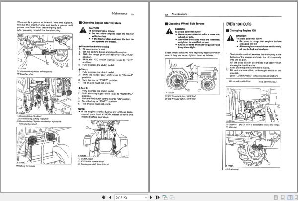 Kubota Tractor L4300 Operators Manual TC030 19711 2