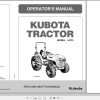 Kubota Tractor L4701 Operators Manual TC630 5971 1 1