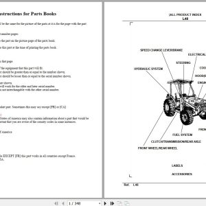 Kubota Tractor L48 Parts Manual 1