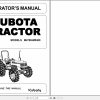 Kubota Tractor M4700 M5400 Operators Manual 3A011 99713 1