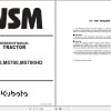 Kubota Tractor M4900 5700 5700HD Workshop Manual 9Y011 12555 1