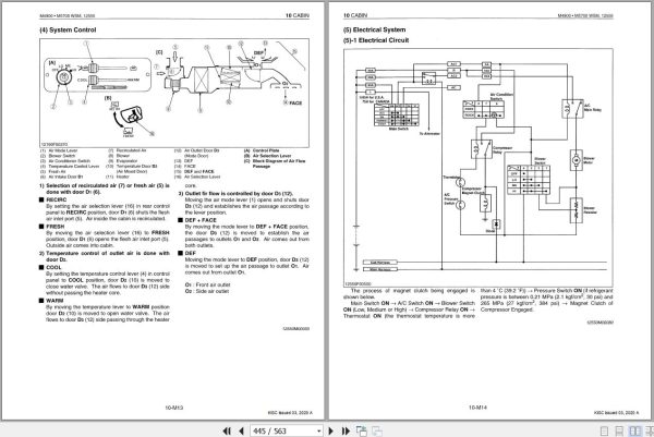 Kubota Tractor M4900 5700 5700HD Workshop Manual 9Y011 12555 3