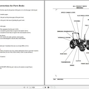 Kubota Tractor M5030SU Parts Manual 1