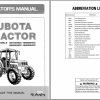 Kubota Tractor M5700 6800 8200 9000 Operators Manual 3A691 9971 1 1