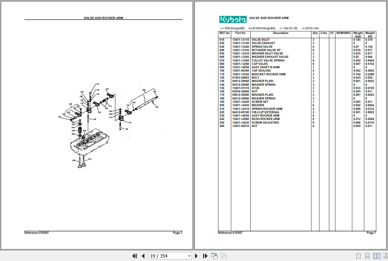 Kubota Tractor M5950 CAB Parts Manual 2