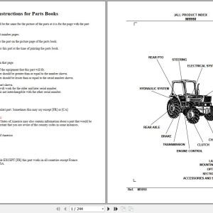 Kubota Tractor M5950 Parts Manual 1