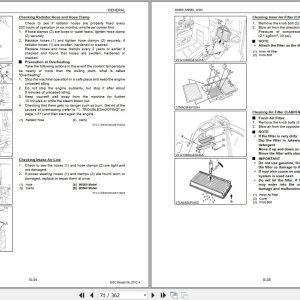 Kubota Tractor M8560 M9960 Workshop Manual 9Y111 06860 2