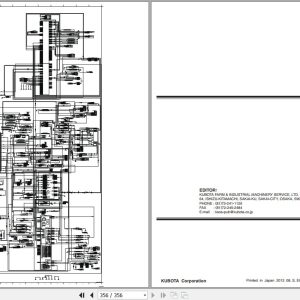 Kubota Tractor M8560 M9960 Workshop Manual 9Y111 06860 3
