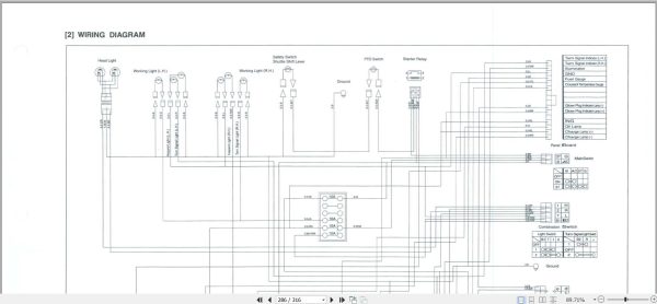 Kubota Tractor MX5000 Workshop Manual 97897 12920 3