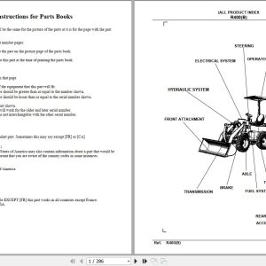 Kubota Tractor R400 Parts Manual 1